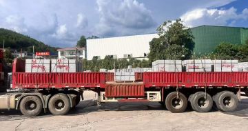 湖州 芝麻灰花岗岩地铺石出货日常