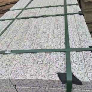 湖州 白麻花岗岩直行盲道石，盲条，地铺石