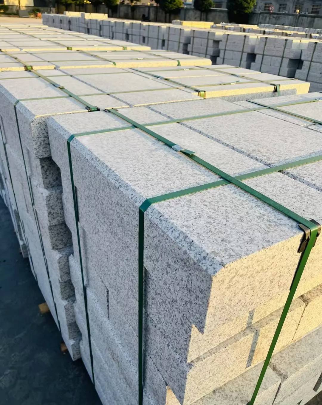 湖州 白麻花岗岩路沿石，马路牙子，路缘石，平石，立缘石等