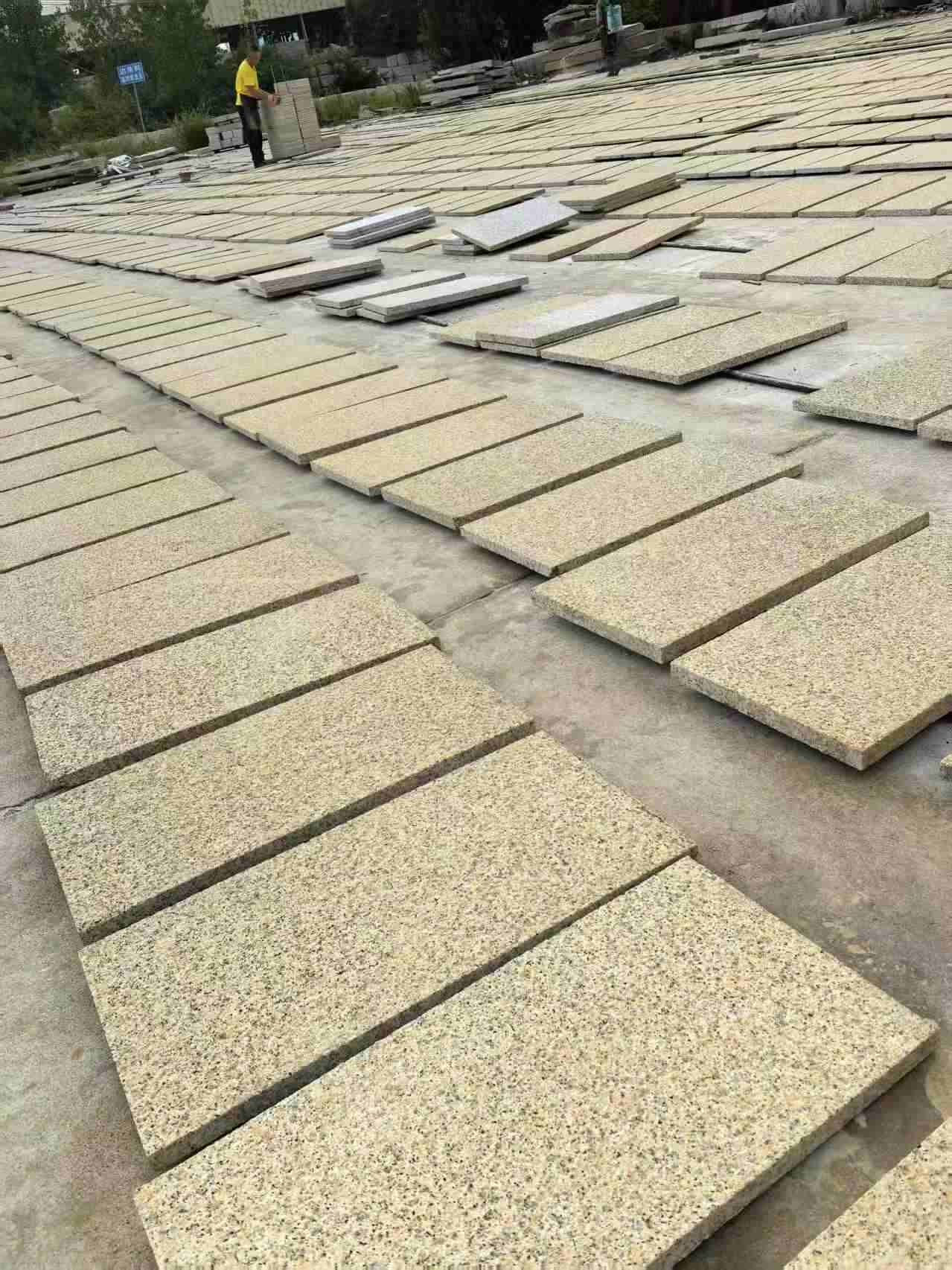 湖州 黄金麻荔枝地铺石面排板