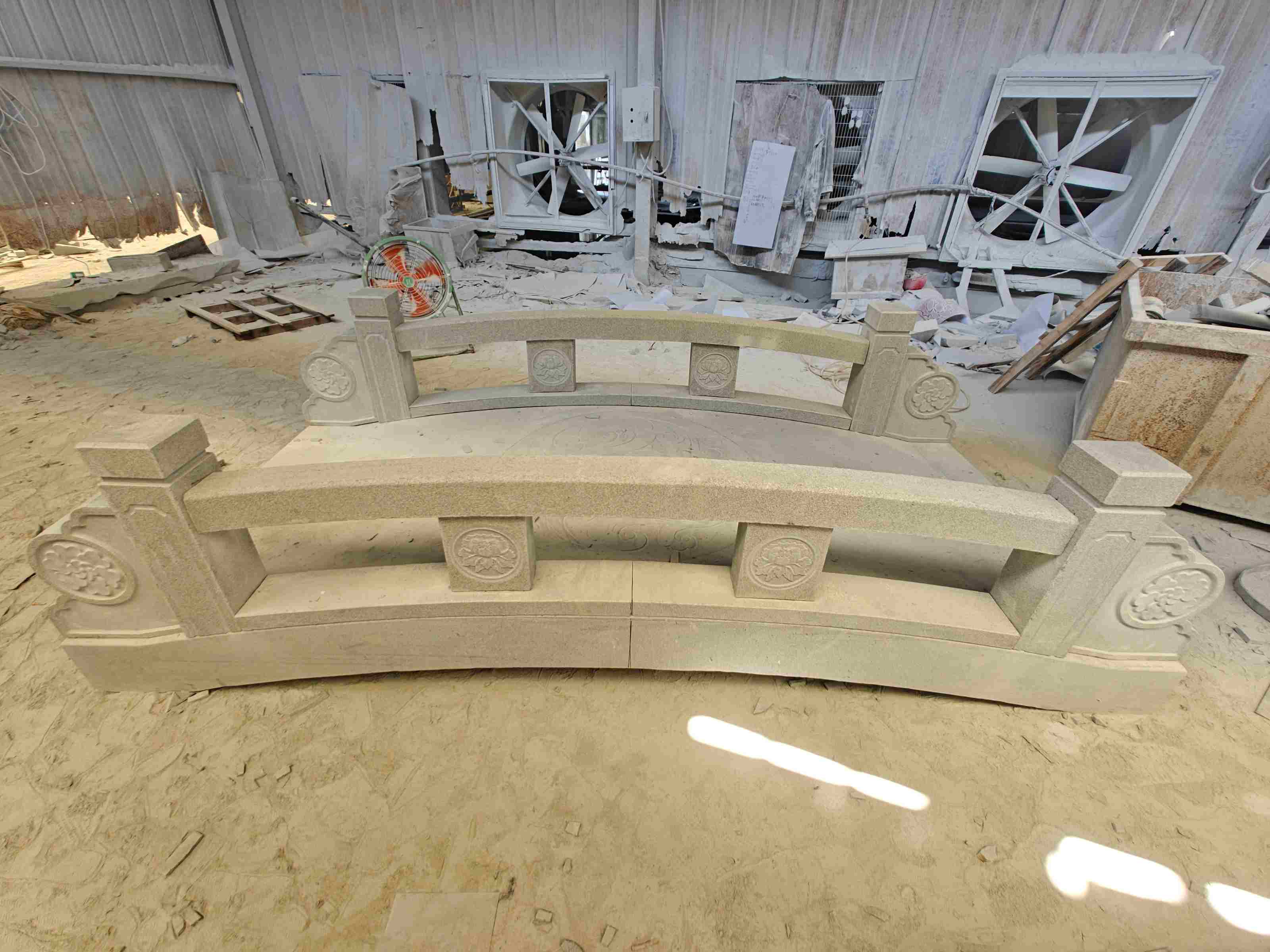 湖州 芝麻灰花岗岩异形加工-拱桥，石桥