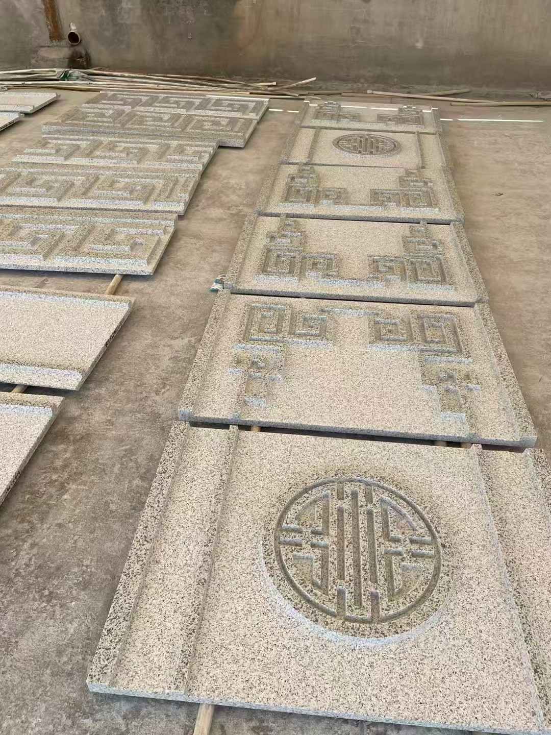 湖州 白麻花岗岩外墙立面雕刻板