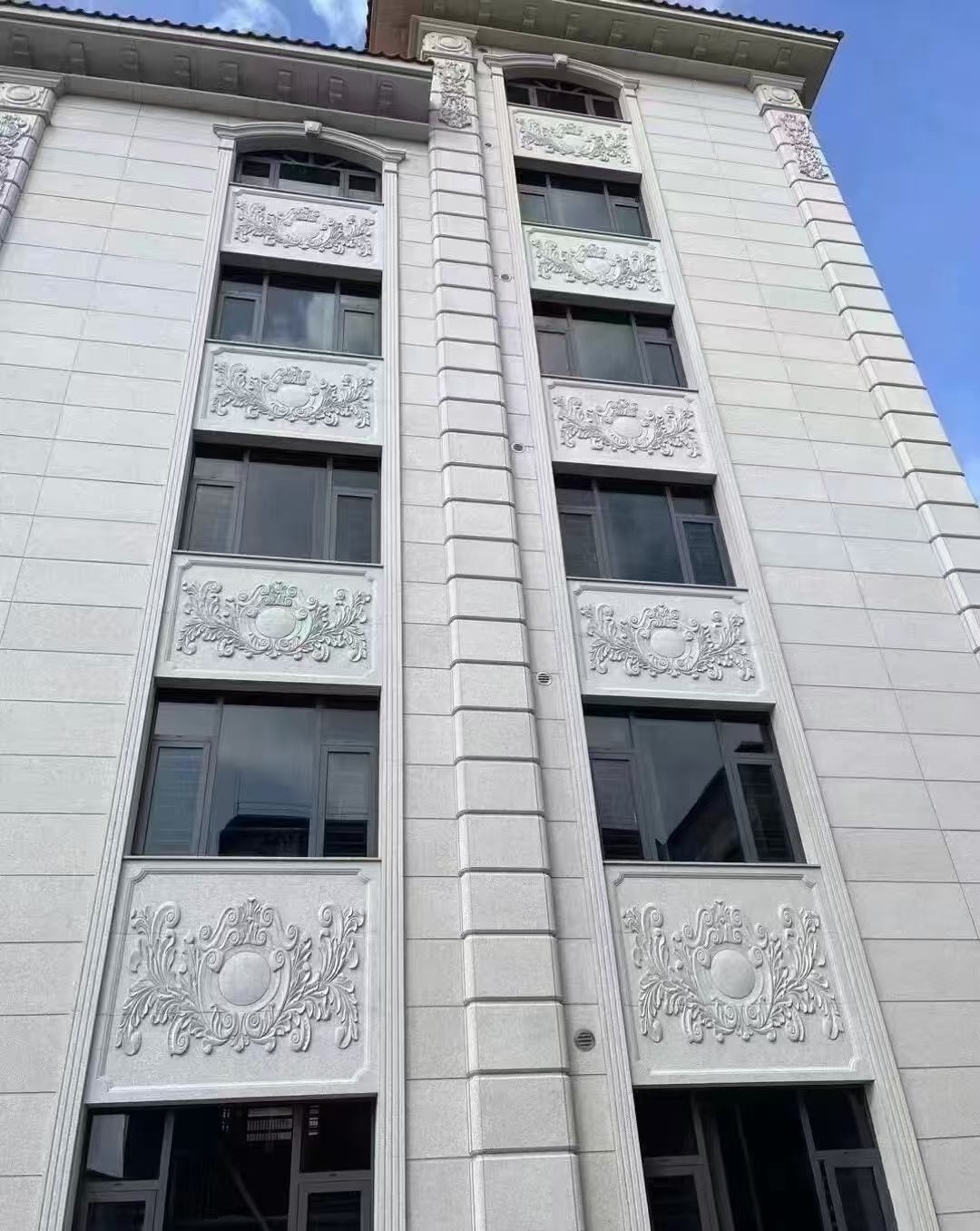 湖州 白麻荔枝面花岗岩别墅外墙干挂