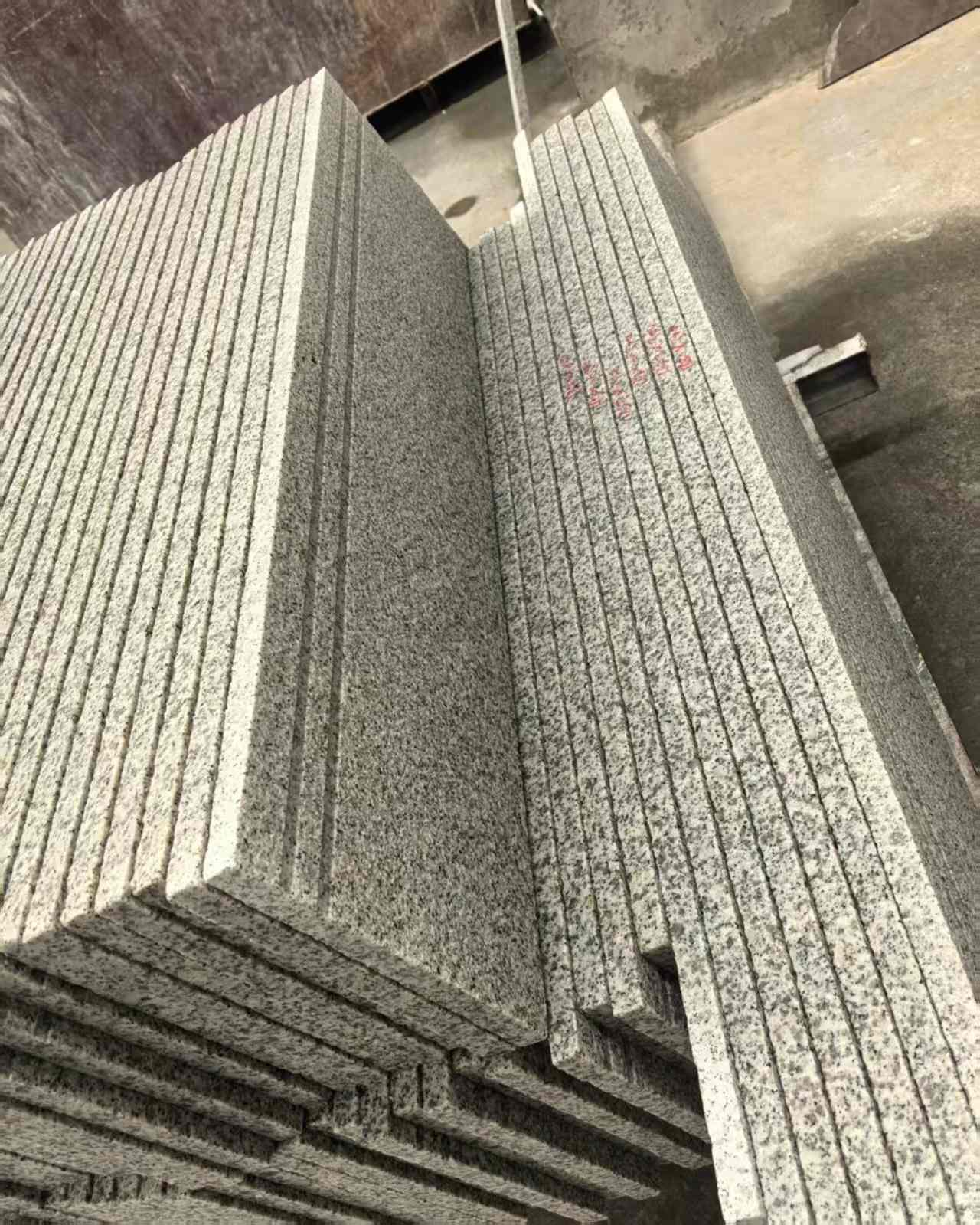 湖州 白麻荔枝面花岗岩楼梯踏步